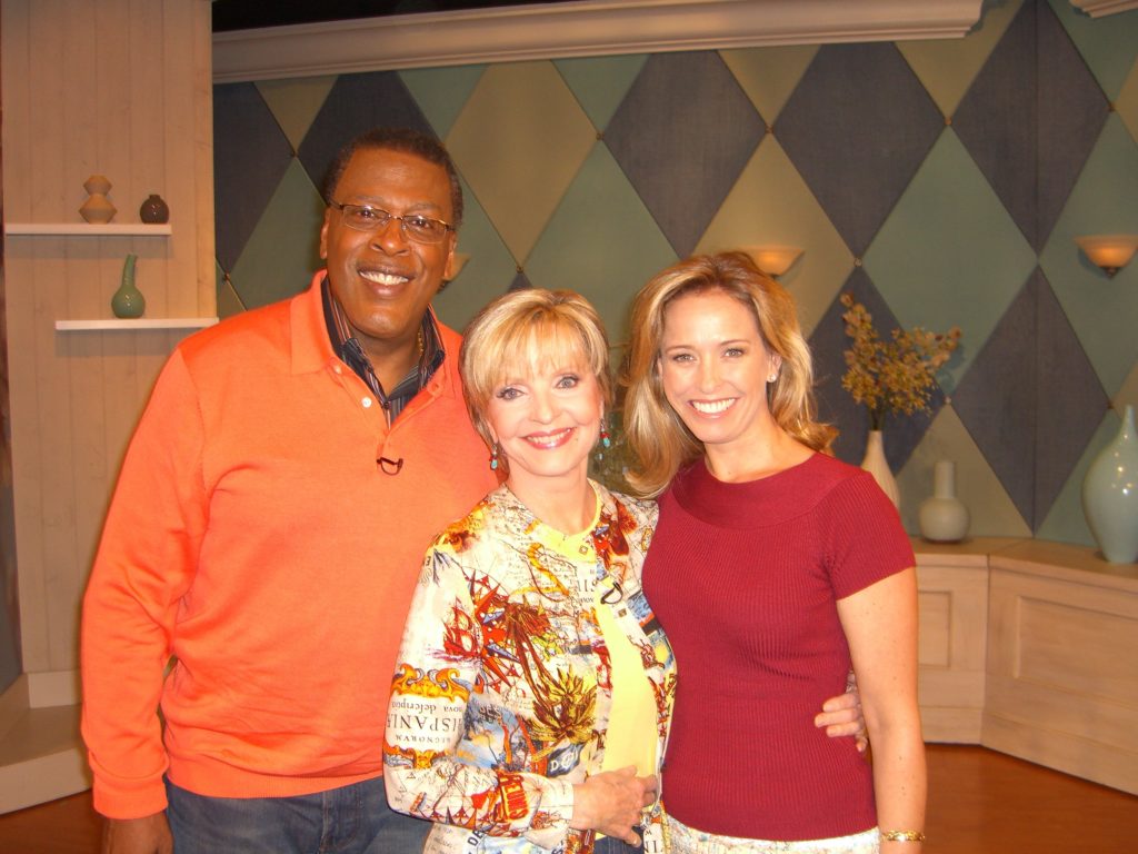 Florence Henderson and Pamela Holt
